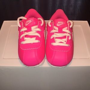 Nike Kids Cortez Sneaker - Pink